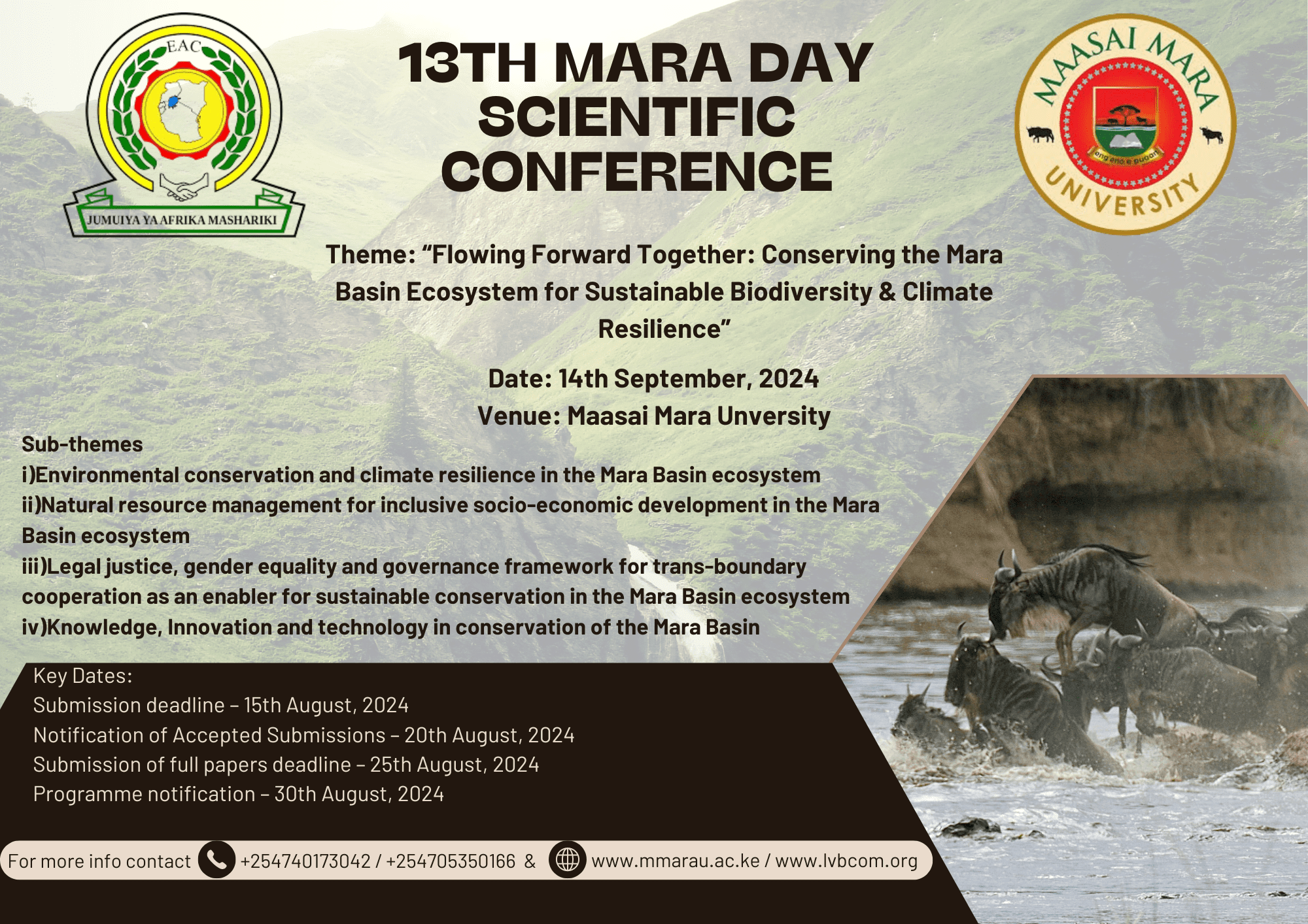 13th mara day scientific conference