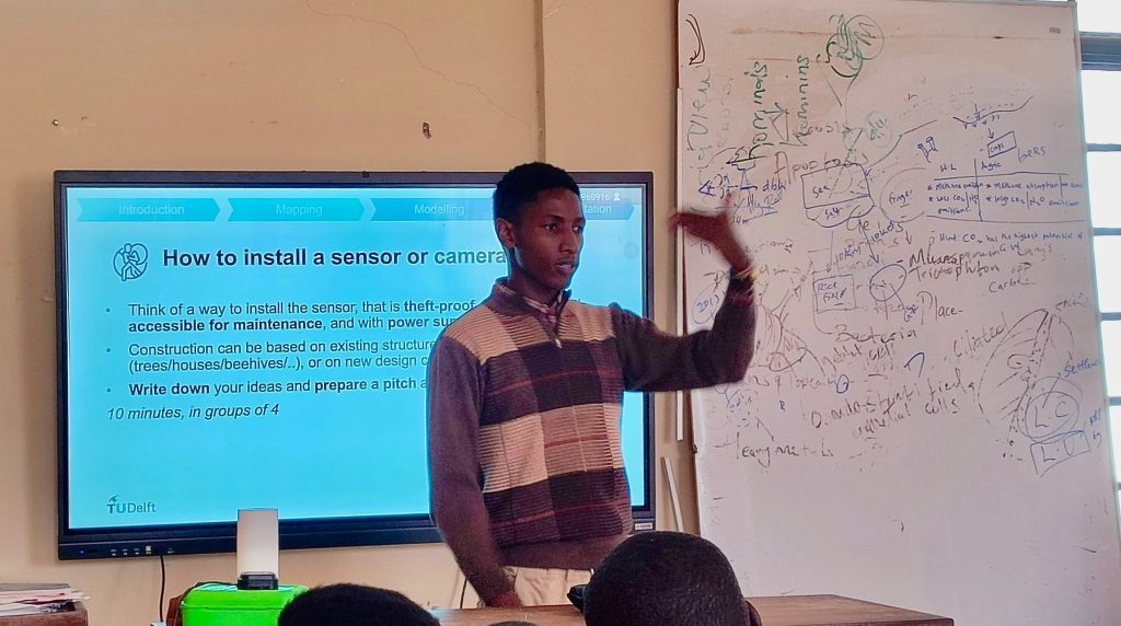 Maasai Mara University student Presentation